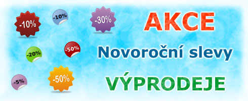 Novoroční slevy - akce - výprodeje 2011